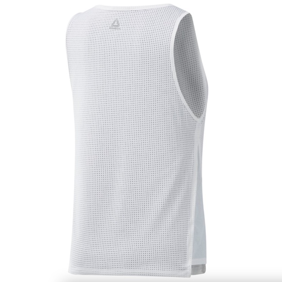 Reebok (SAMPLE) Perforated Performance Tank Top - Picture 4 of 12